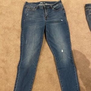 Women’s old navy super skinny jeans size 12Tall